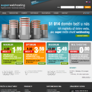 WebHouse portál Superwebhosting